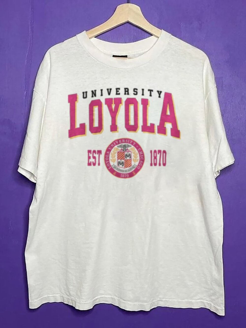 1870 Vintage Loyola University Chicago Unisex Shirt, Loyola University Shirt Tee